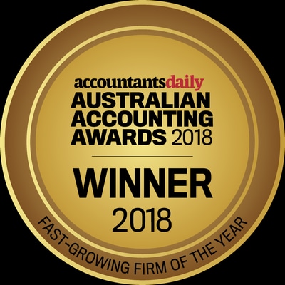 Australian Accounting Awards 2018 winner