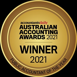 Australian Accounting Awards 2021 winner