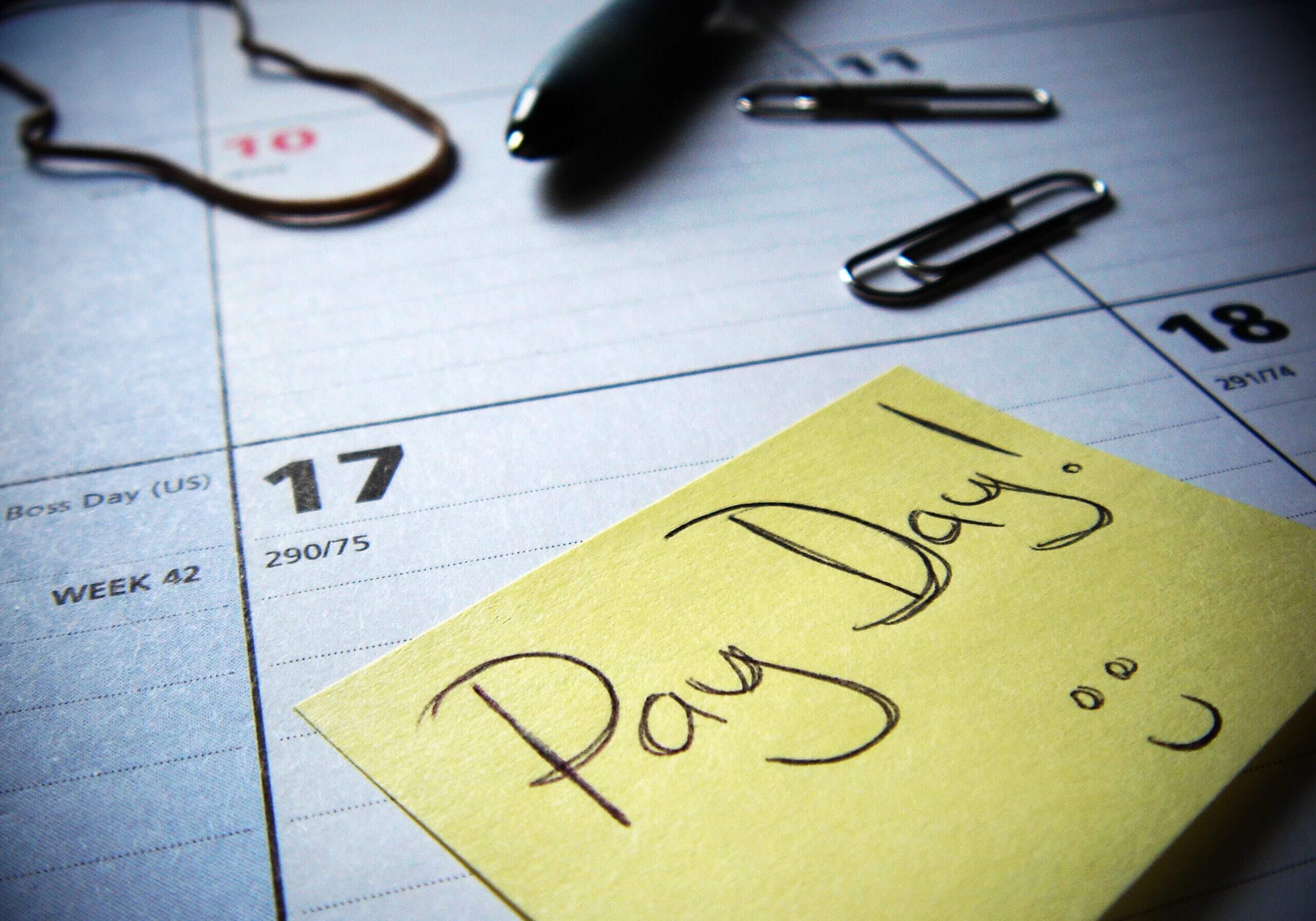 calender and post it